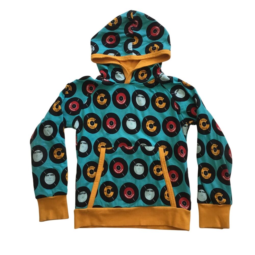 Maxomorra rock ‘n roll records hoodie